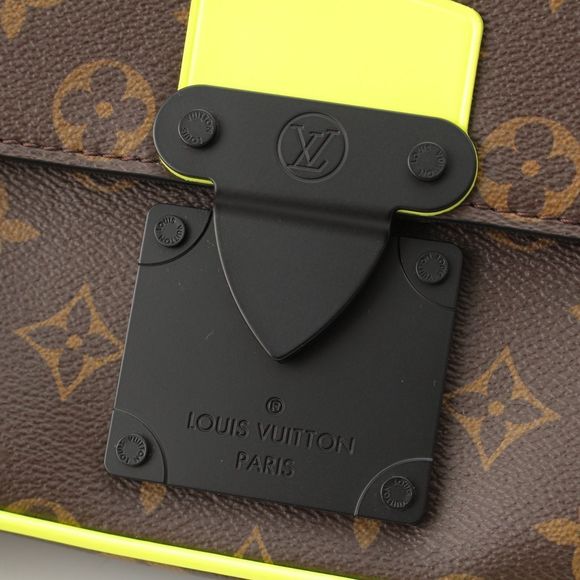 Louis Vuitton Monogram Sling S-lock Body Bag M45864 Brown - Picture 7 of 10